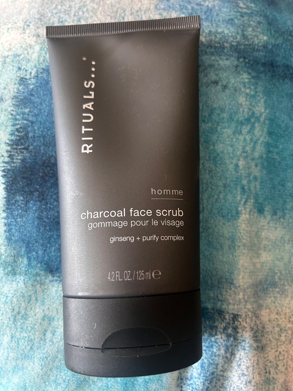 Rituals the ritual of Homme Charcoal Face Scrub -125ml/4.2oz